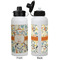 Swirly Floral Aluminum Water Bottle - White APPROVAL