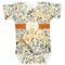 Swirly Floral Baby Bodysuit (Personalized)