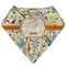 Swirly Floral Bandana Bib (Personalized)