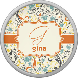 Swirly Floral Cabinet Knob (Personalized)
