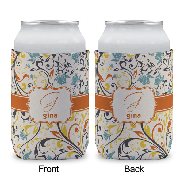 Swirly Floral Can Sleeve - APPROVAL (single)