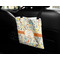 Swirly Floral Car Bag - In Use