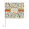 Swirly Floral Car Flag - Large - FRONT