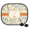 Swirly Floral Car Side Window Sun Shade (Personalized)
