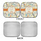 Swirly Floral Car Sun Shades - APPROVAL