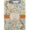 Swirly Floral Clipboard (Letter)