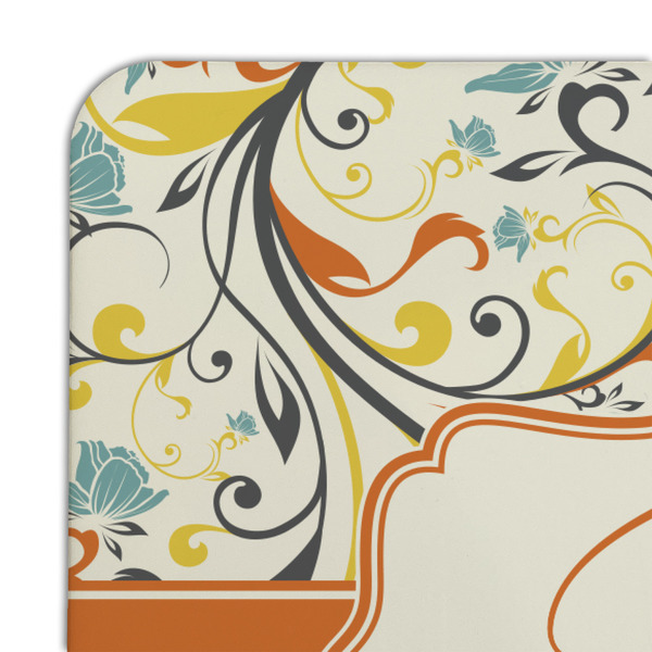 Swirly Floral Coaster Set - DETAIL