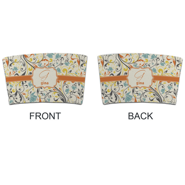 Swirly Floral Coffee Cup Sleeve - APPROVAL