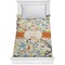 Swirly Floral Comforter - Twin (Personalized)