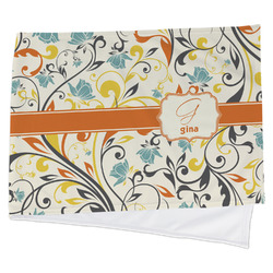Swirly Floral Cooling Towel (Personalized)