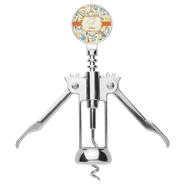 Swirly Floral Corkscrew - Alt