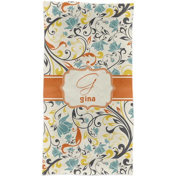 Swirly Floral Crib Comforter/Quilt - Apvl