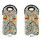 Swirly Floral Double Wine Tote - APPROVAL (new)