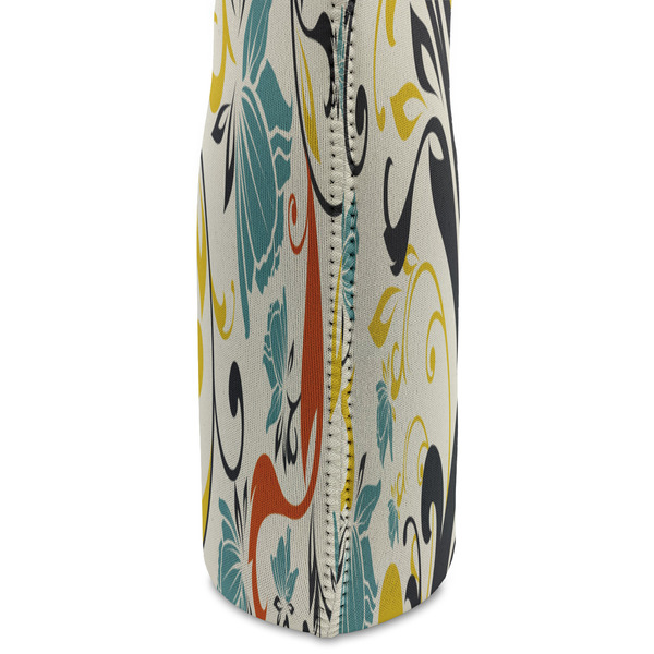 Swirly Floral Double Wine Tote - DETAIL 2 (new)