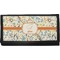 Swirly Floral Canvas Checkbook Cover (Personalized)