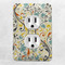 Swirly Floral Electric Outlet Plate - LIFESTYLE