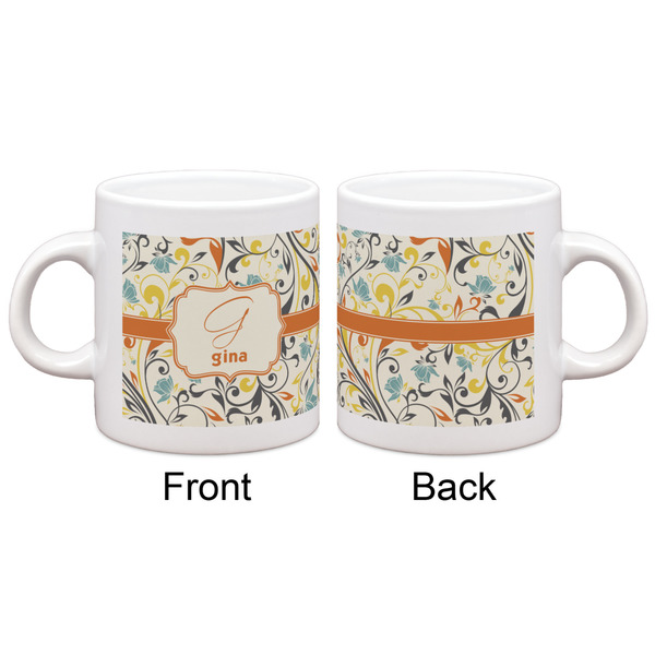 Swirly Floral Espresso Cup - Apvl