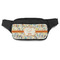 Swirly Floral Fanny Packs - FRONT