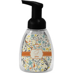 Swirly Floral Foam Soap Bottle (Personalized)