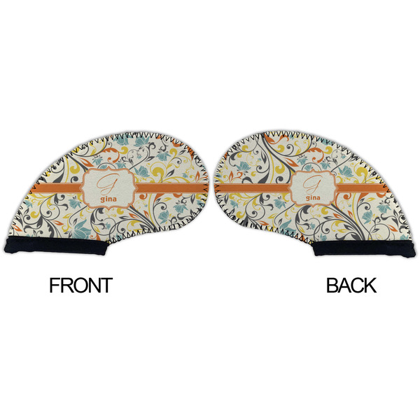 Swirly Floral Golf Club Covers - APPROVAL