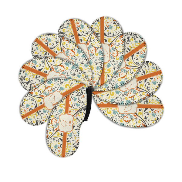Swirly Floral Golf Club Covers - PARENT/MAIN (set of 9)