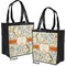 Swirly Floral Grocery Bag - Apvl