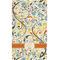 Swirly Floral Hand Towel (Personalized) Full