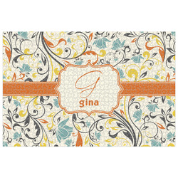 Swirly Floral 1014 pc Jigsaw Puzzle (Personalized)