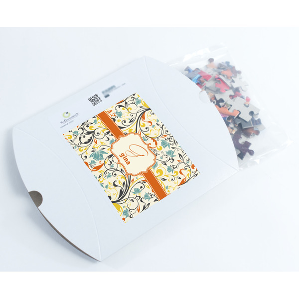 Swirly Floral Jigsaw Puzzle 110 Piece - Box