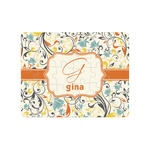 Swirly Floral Jigsaw Puzzles (Personalized)