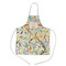Swirly Floral Kid's Aprons - Medium Approval