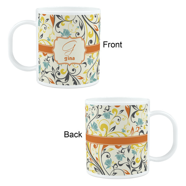 Swirly Floral Kid's Mug - Apvl