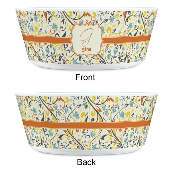 Swirly Floral Kids Bowls - APPROVAL