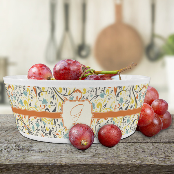 Swirly Floral Kids Bowls - LIFESTYLE