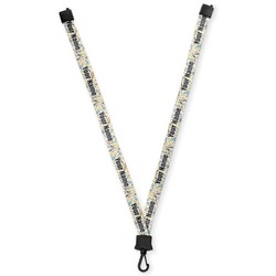 Swirly Floral Lanyard (Personalized)