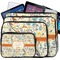 Swirly Floral Laptop Case Sizes