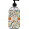 Swirly Floral Plastic Soap / Lotion Dispenser (Personalized)