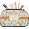 Swirly Floral Makeup / Cosmetic Bag - Medium (Personalized)