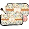 Swirly Floral Makeup / Cosmetic Bags (Select Size)
