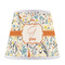 Swirly Floral Poly Film Empire Lampshade - Front View