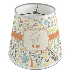 Swirly Floral Empire Lamp Shade (Personalized)