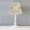 Swirly Floral Poly Film Empire Lampshade - Lifestyle