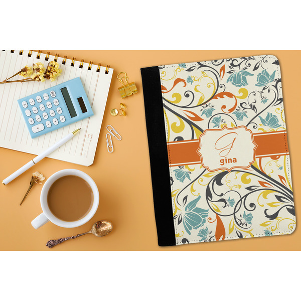Swirly Floral Medium Padfolio - LIFESTYLE (adult)
