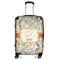 Swirly Floral Medium Travel Bag - With Handle