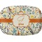 Swirly Floral Melamine Platter (Personalized)