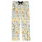 Swirly Floral Mens Pajama Pants - XS