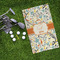Swirly Floral Microfiber Golf Towels - LIFESTYLE