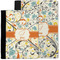 Swirly Floral Notebook Padfolio - MAIN