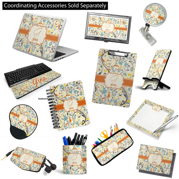 Swirly Floral Office & Desk Accessories