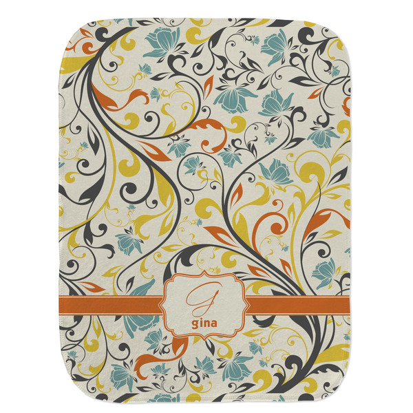 Swirly Floral Old Burp Flat